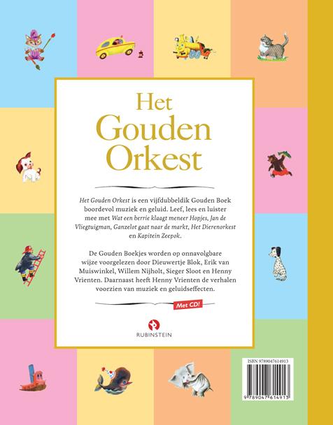 Het gouden orkest / De Gouden Prentenboeken achterkant