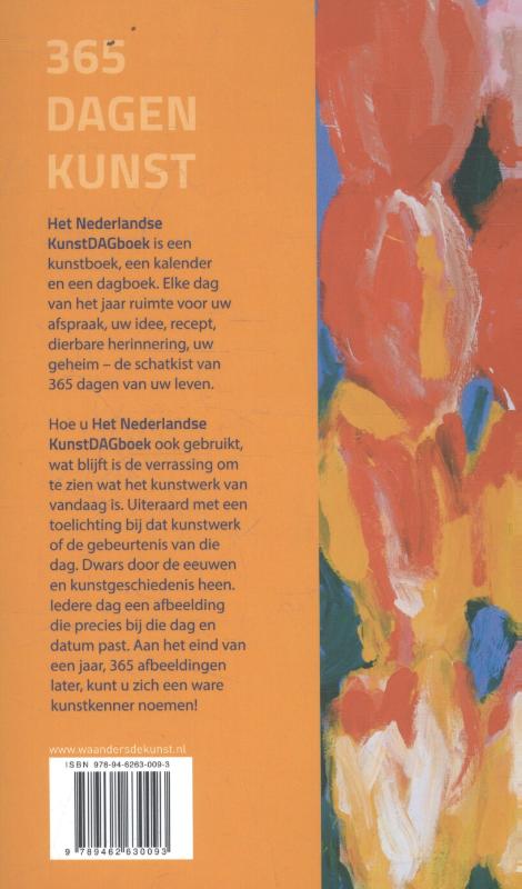 Nederlandse Kunstdagboek achterkant