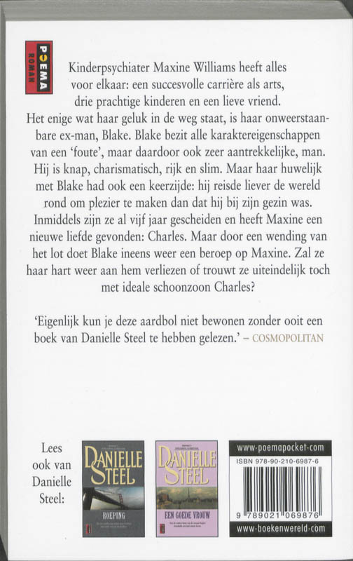 De casanova / Poema-pockets achterkant
