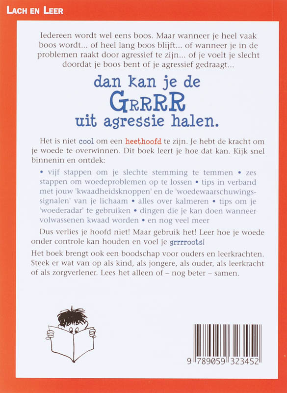 Haal de GrrrR uit agressie / Lach & Leer achterkant
