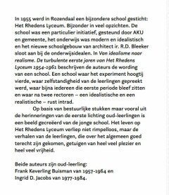 Van idealisme naar realisme achterkant