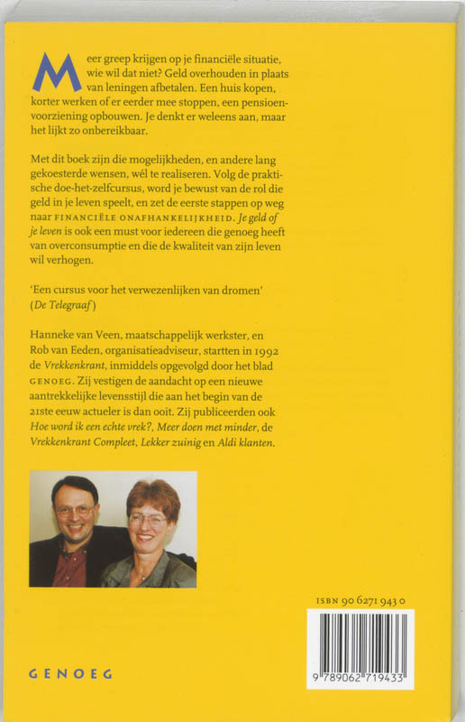 Je Geld Of Je Leven achterkant