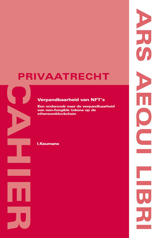 Verpandbaarheid van NFT's / Ars Aequi Cahiers - Privaatrecht
