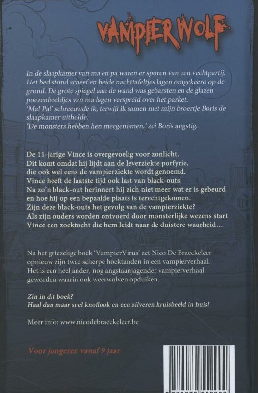 Vampierwolf / Kramat junior achterkant