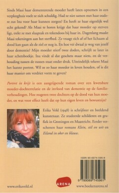 Portret in krijt achterkant