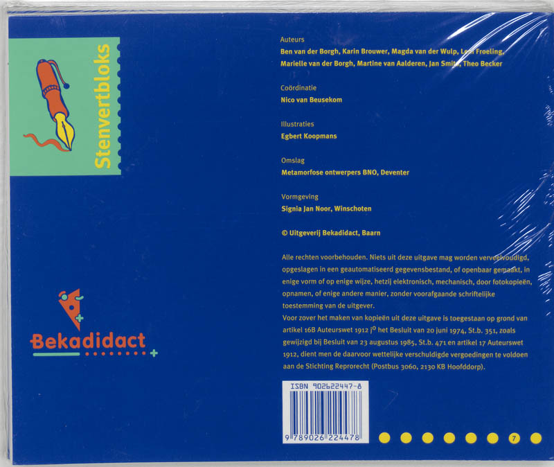 5 Euro groep 7 / Rekenen Realistisch set 5 ex Rekenblok 5 Euro groep 7 / Rekenblok achterkant