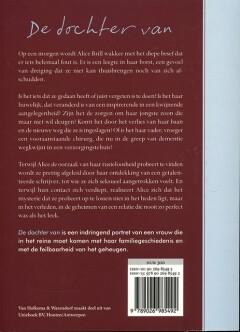 De dochter van achterkant