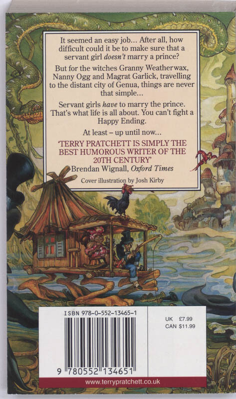 Witches abroad / Discworld series / 12 achterkant