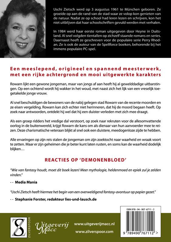 Demonenbloed / De Woudzee kronieken / 1 achterkant