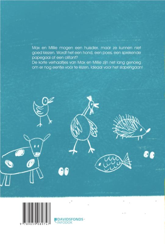 Allemaal beestjes / Max & Millie / 1 achterkant