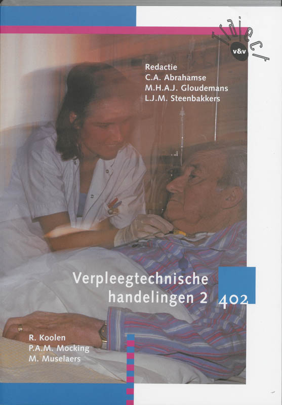boekenbalie_9789042525115_cover Verpleegtechnische handelingen / 2 402 / Tekstboek / Traject V&V
