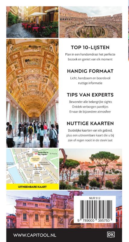 Rome / Capitool Reisgidsen Top 10 achterkant