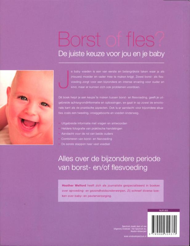 Borst of fles? Borst of fles? achterkant