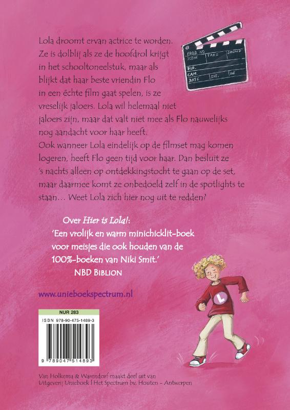 Lola wordt beroemd / Lola! / 4 Lola wordt beroemd / Lola! / 4 achterkant