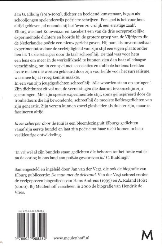 Ik zie scherper door de taal achterkant