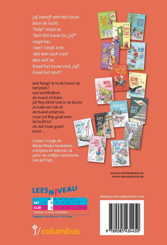 Vlieg niet weg, juf! / Juf Fiep / 16 achterkant