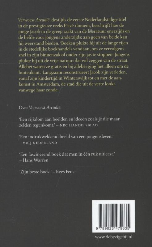 Verwoest Arcadië Verwoest Arcadië achterkant