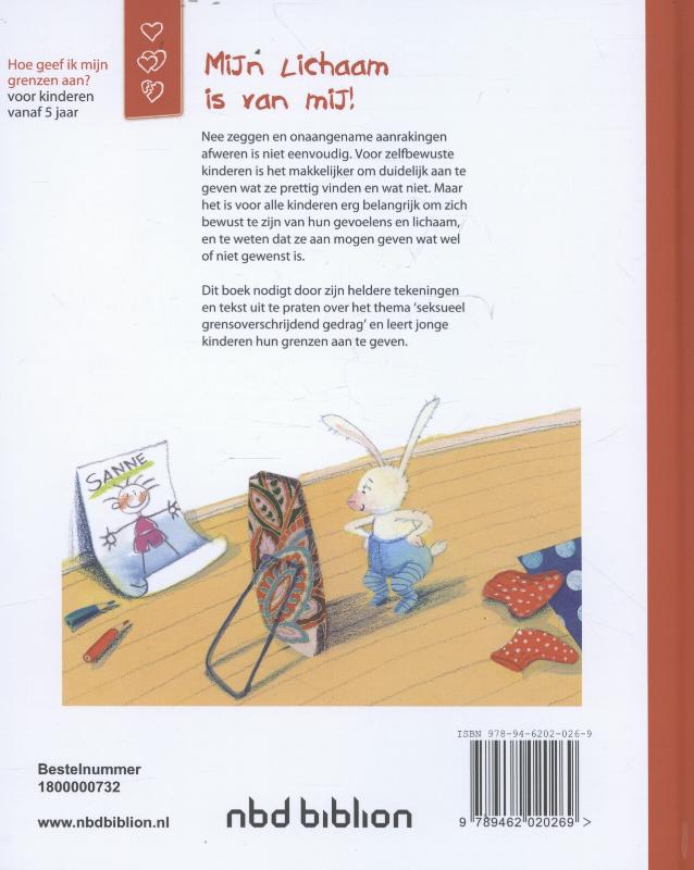 Mijn lichaam is van mij! achterkant