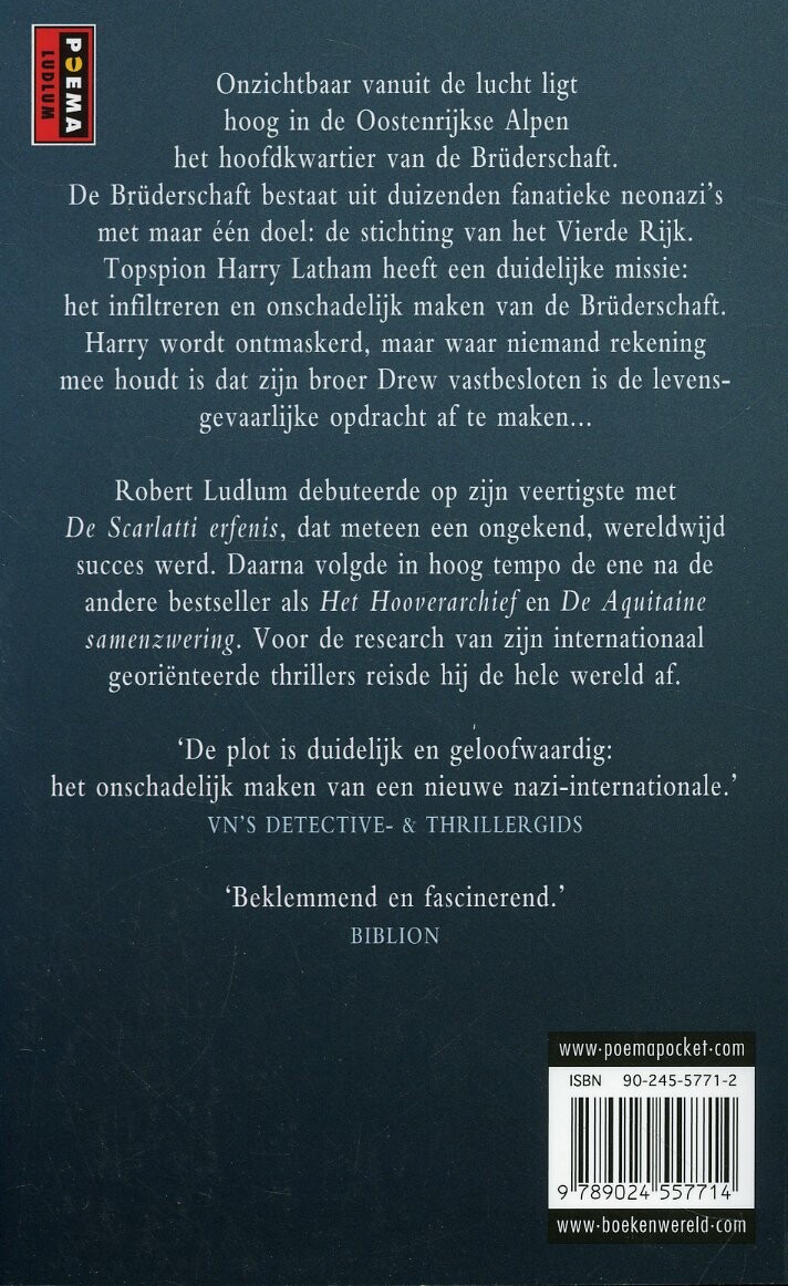 De Daedalus dreiging achterkant