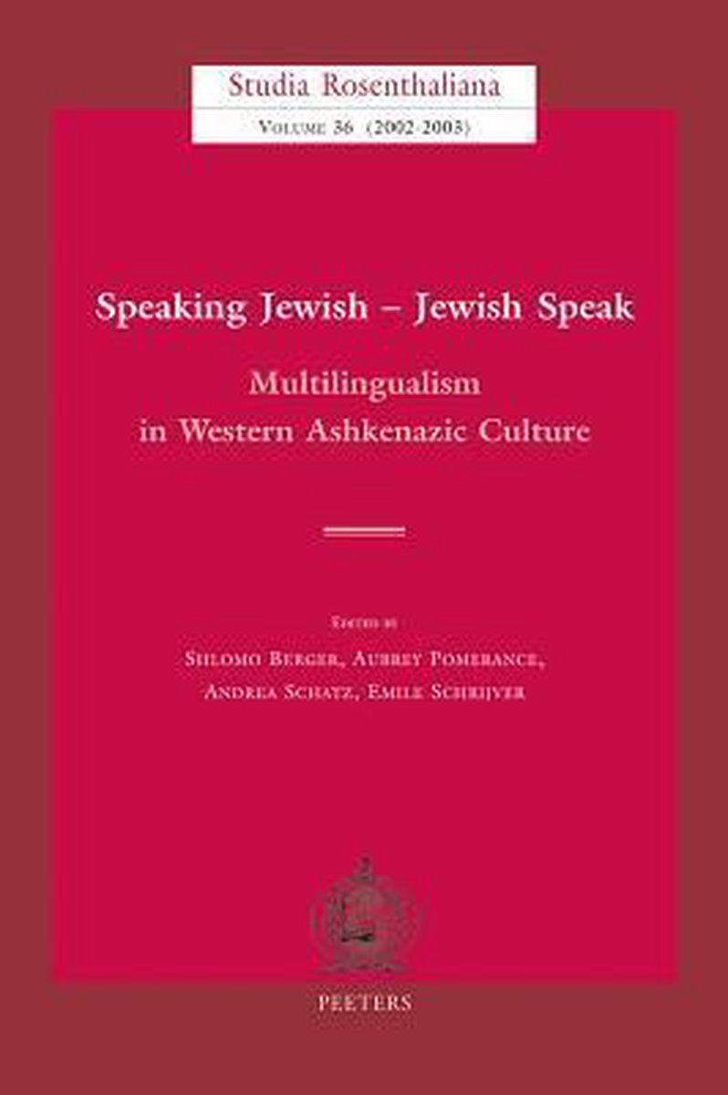 Speaking Jewish - Jewish Speak