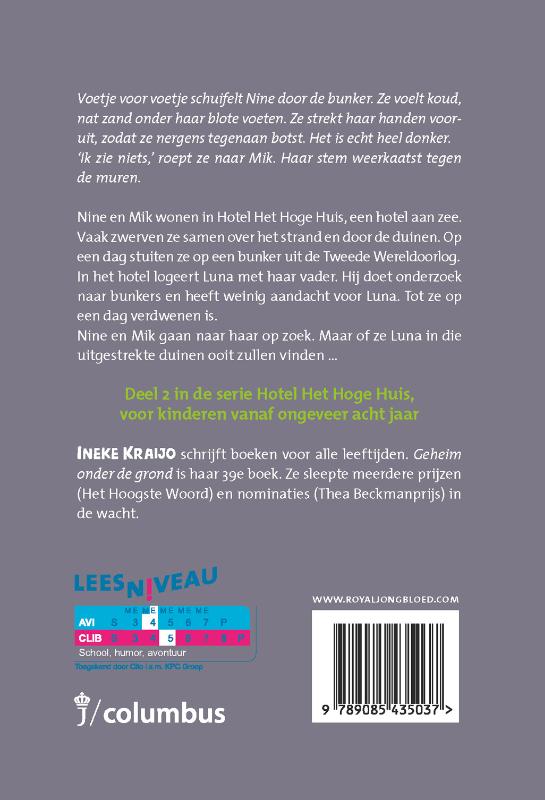 Geheim onder de grond / Het hoge huis / 2 achterkant