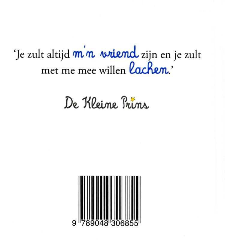 De Kleine Prins: Vriendschap / De kleine prins De Kleine Prins: Vriendschap / De kleine prins achterkant