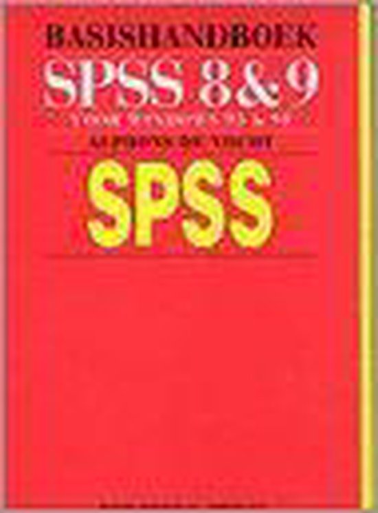 SPSS 8 & 9 (basishandboek)
