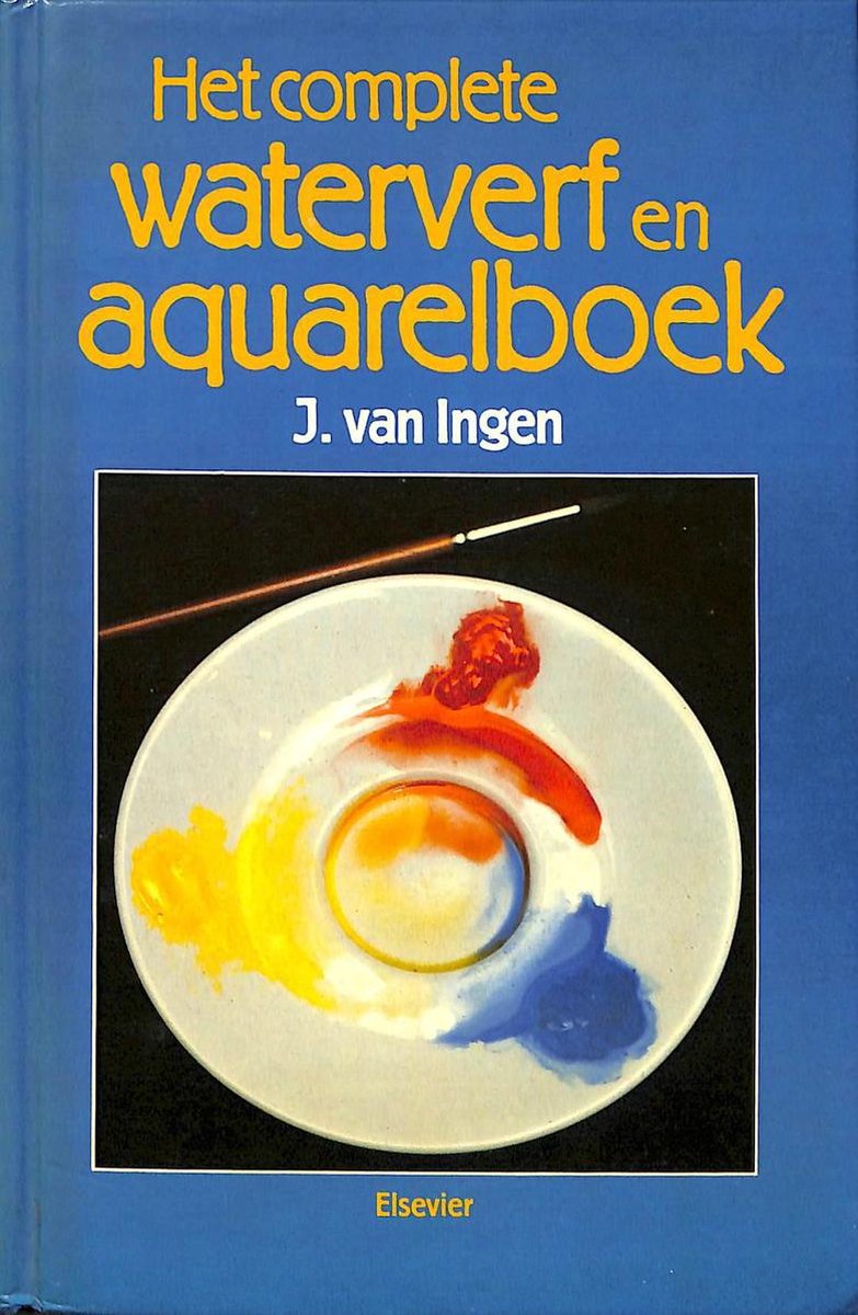 Complete waterverf en aquarelboek