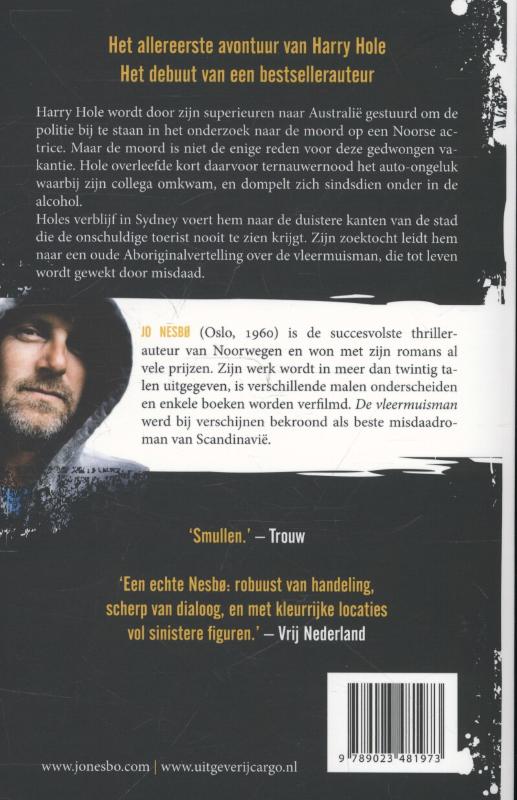 De vleermuisman / Harry Hole / 1 achterkant