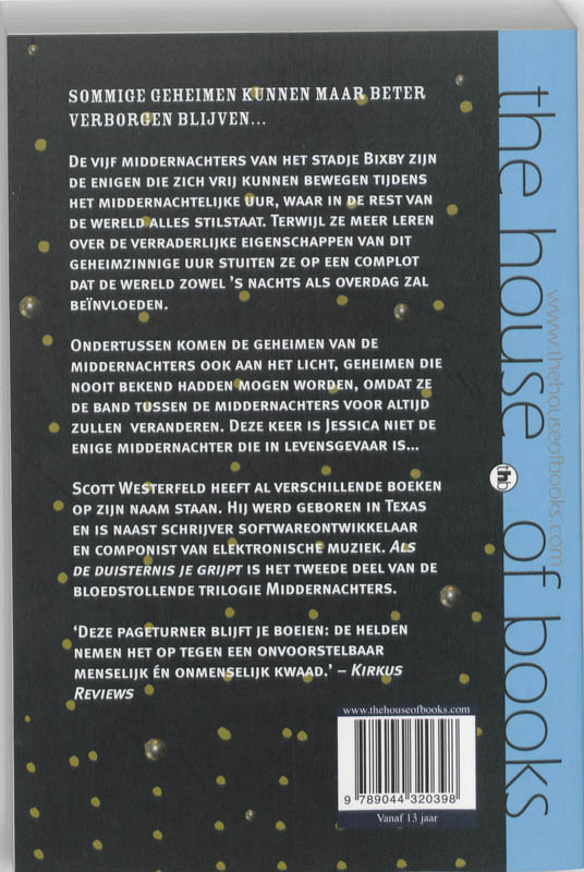 Middernachters / 2 Als de duisternis je grijpt / Middernachters / 2 Als De Duisternis Je Grijpt achterkant
