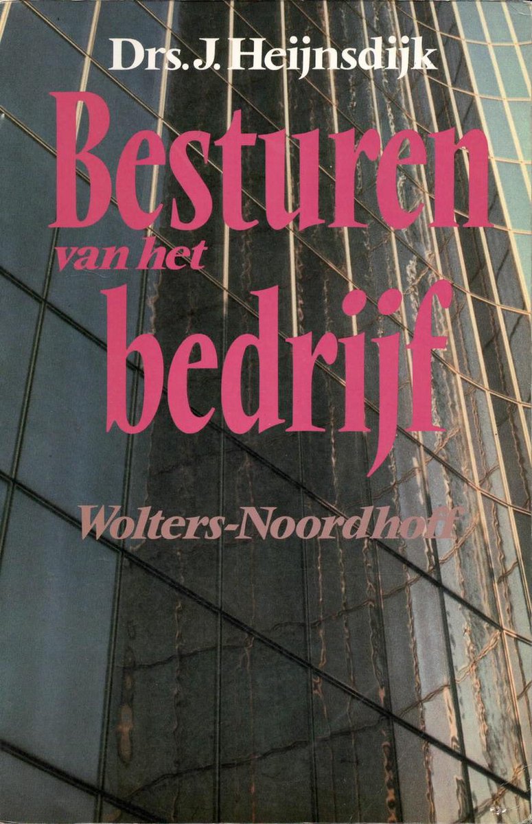 Besturen van het bedryf