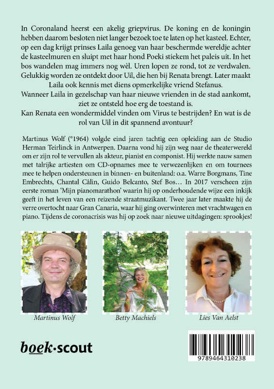 Laila, prinses van Coronaland achterkant