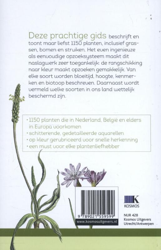Nieuwe plantengids voor onderweg Nieuwe plantengids voor onderweg achterkant