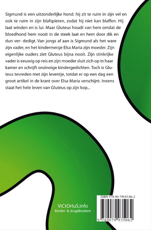Sigmund de Bloedhond achterkant