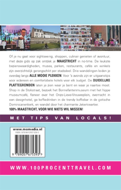 100% Maastricht / 100% stedengidsen achterkant