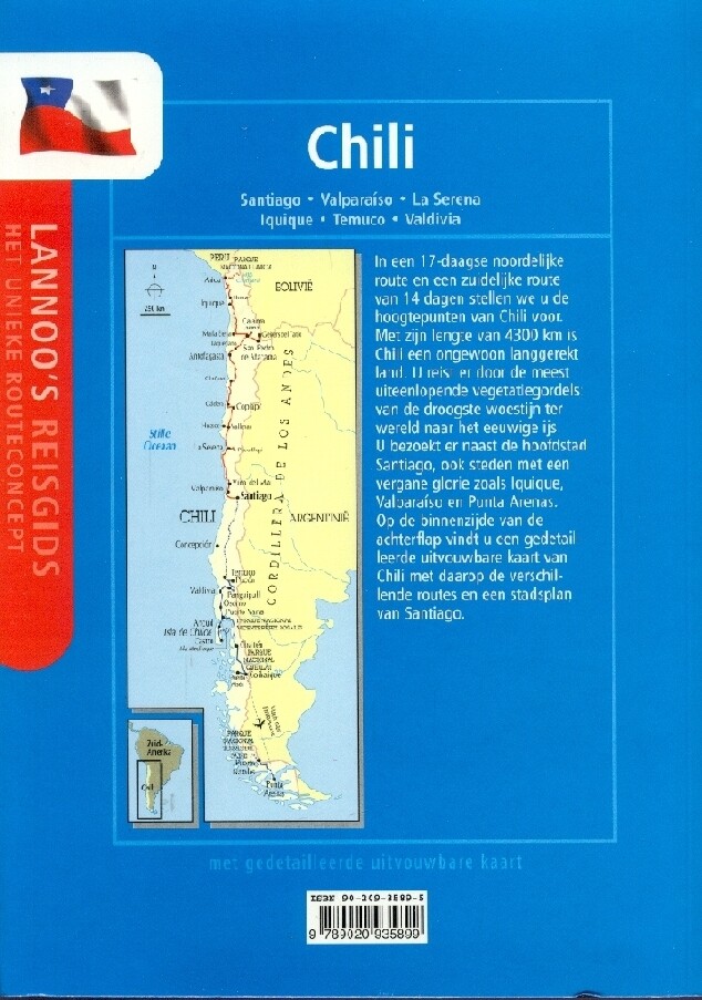 Chili / Lannoo's reisgids achterkant