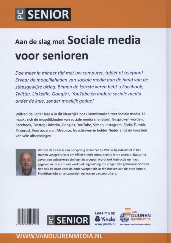 PCSenior - Sociale media achterkant