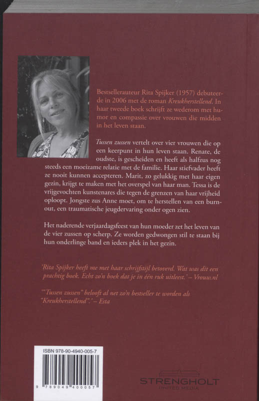 Tussen zussen Tussen zussen achterkant