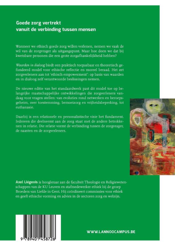 Handboek Waarden in dialoog achterkant