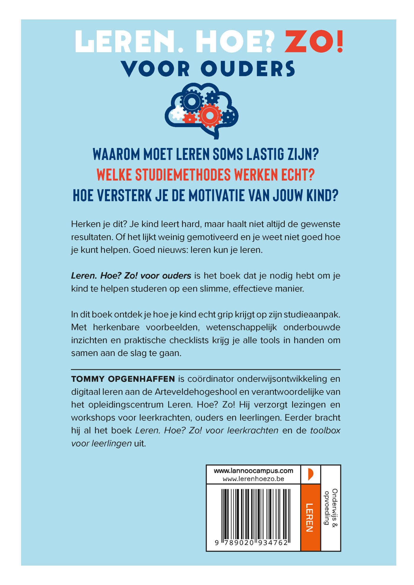 Leren hoe? zo! achterkant