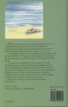 Al het water van de zee achterkant