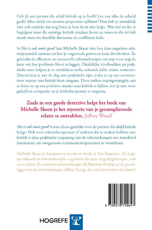 Het is ook nooit goed! achterkant