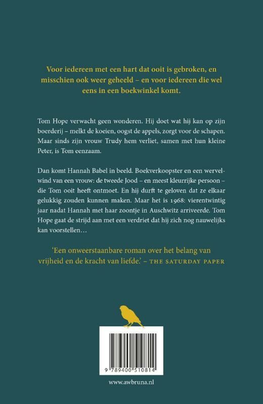 De boekwinkel voor gebroken harten De boekwinkel voor gebroken harten achterkant