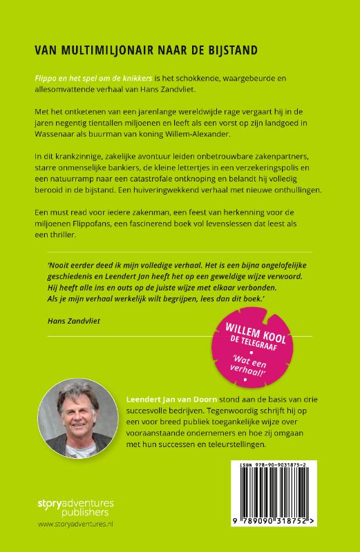 Flippo en het spel om de knikkers achterkant