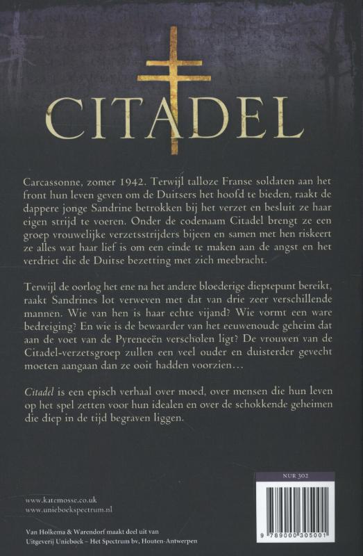 Citadel / Languedoc-trilogie / 3 achterkant