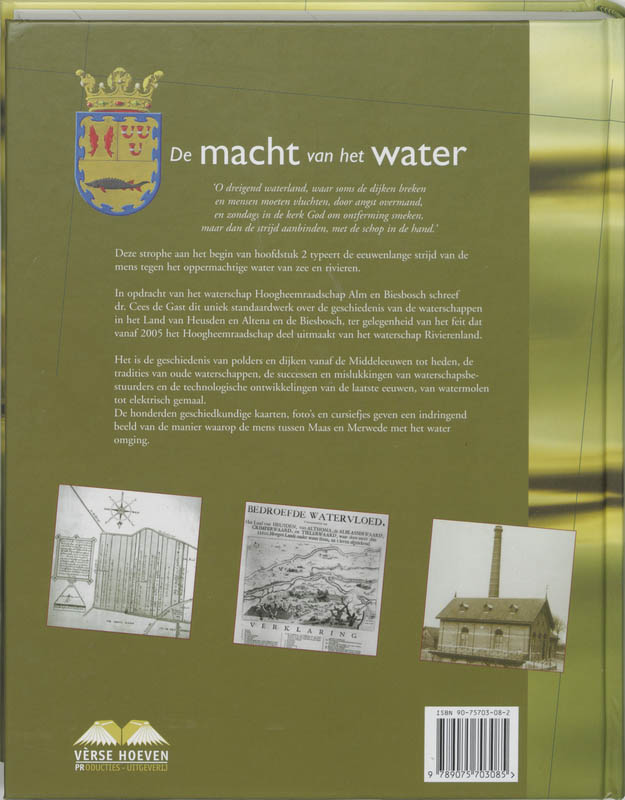 De macht van het water achterkant