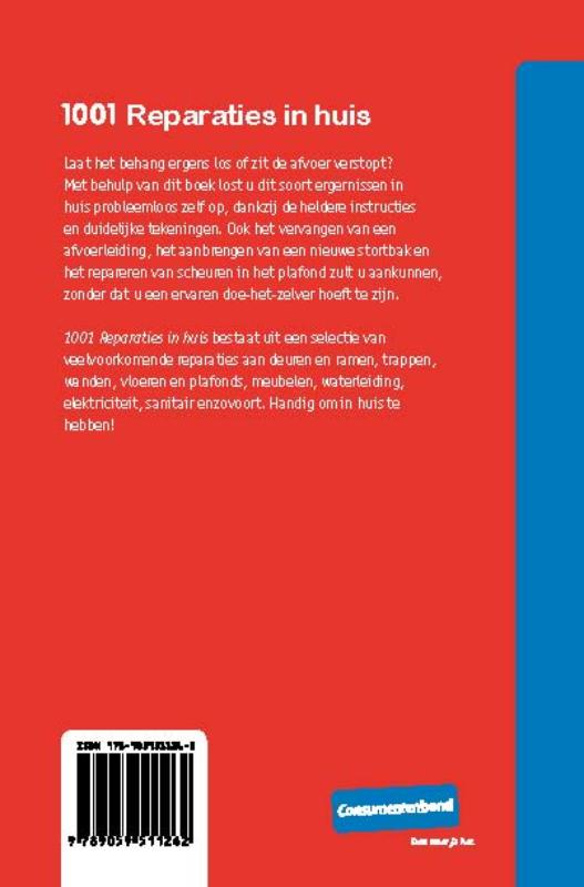 1001 Reparaties in huis / Zelf klussen 1001 Reparaties in huis / Zelf klussen achterkant