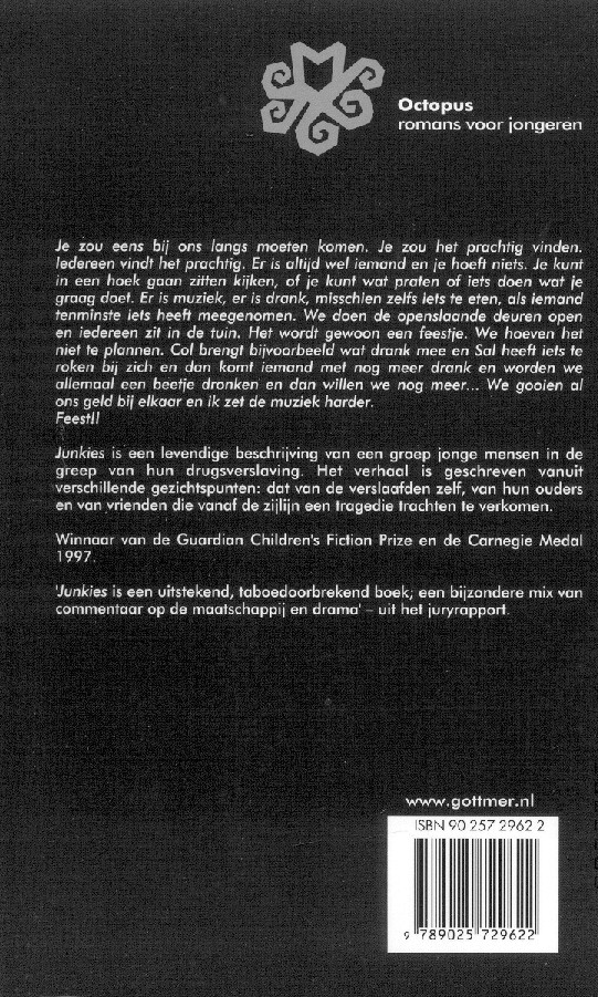 Junkies / Octopus Junkies / Octopus achterkant