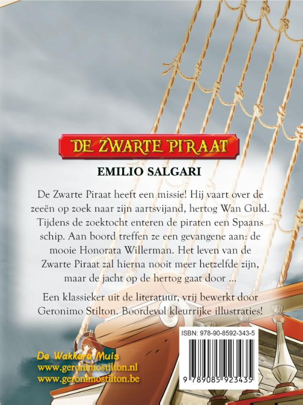 De Zwarte Piraat achterkant