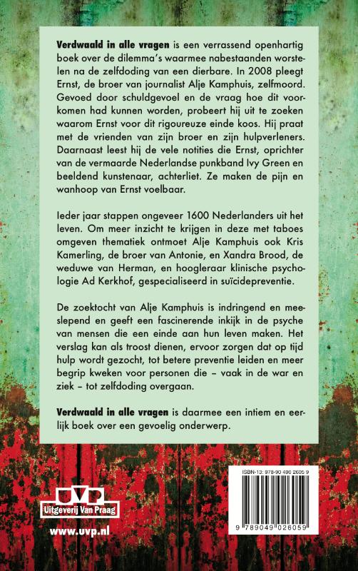 Verdwaald in alle vragen Verdwaald in alle vragen achterkant